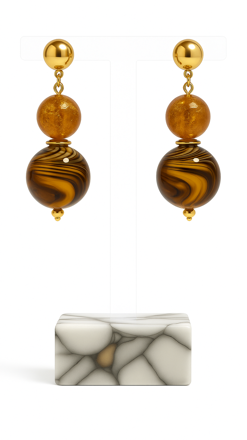 Amber Swirl Drops