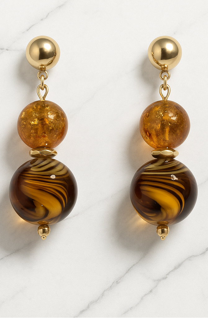Amber Swirl Drops