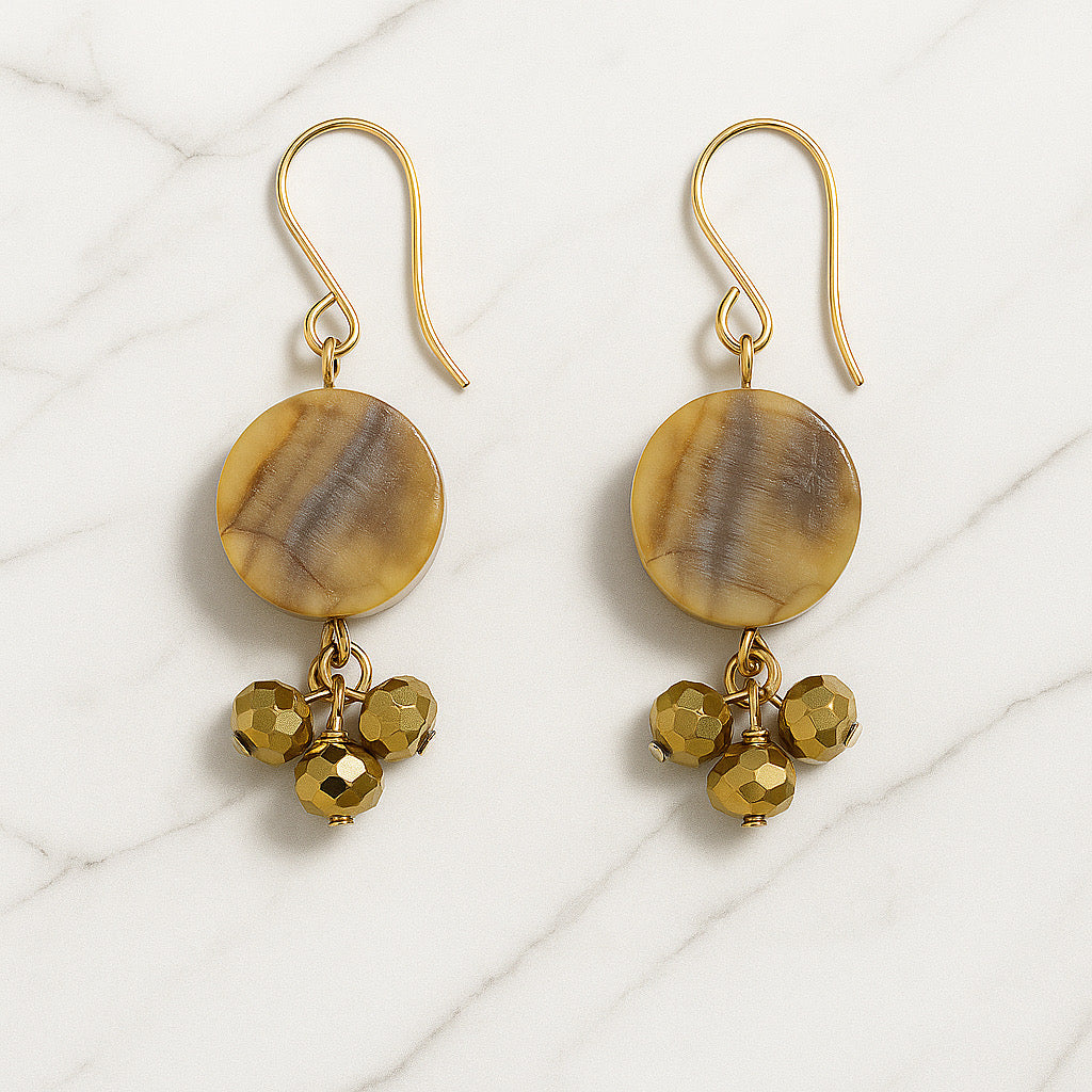 Honey Gem Earrings