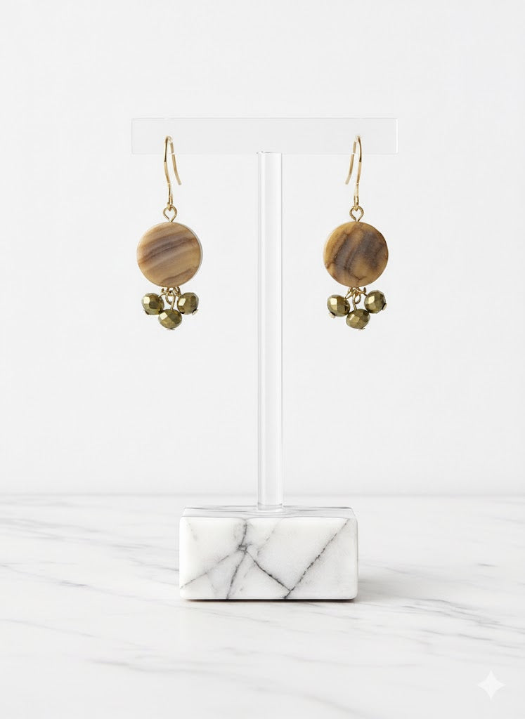 Honey Gem Earrings